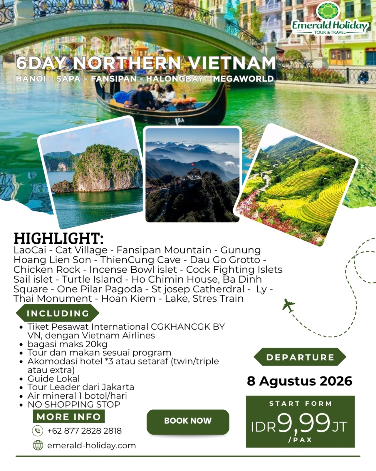 6D NORTHERN VIETNAM